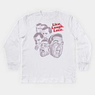 Henry Hill - Live Laugh Love Kids Long Sleeve T-Shirt